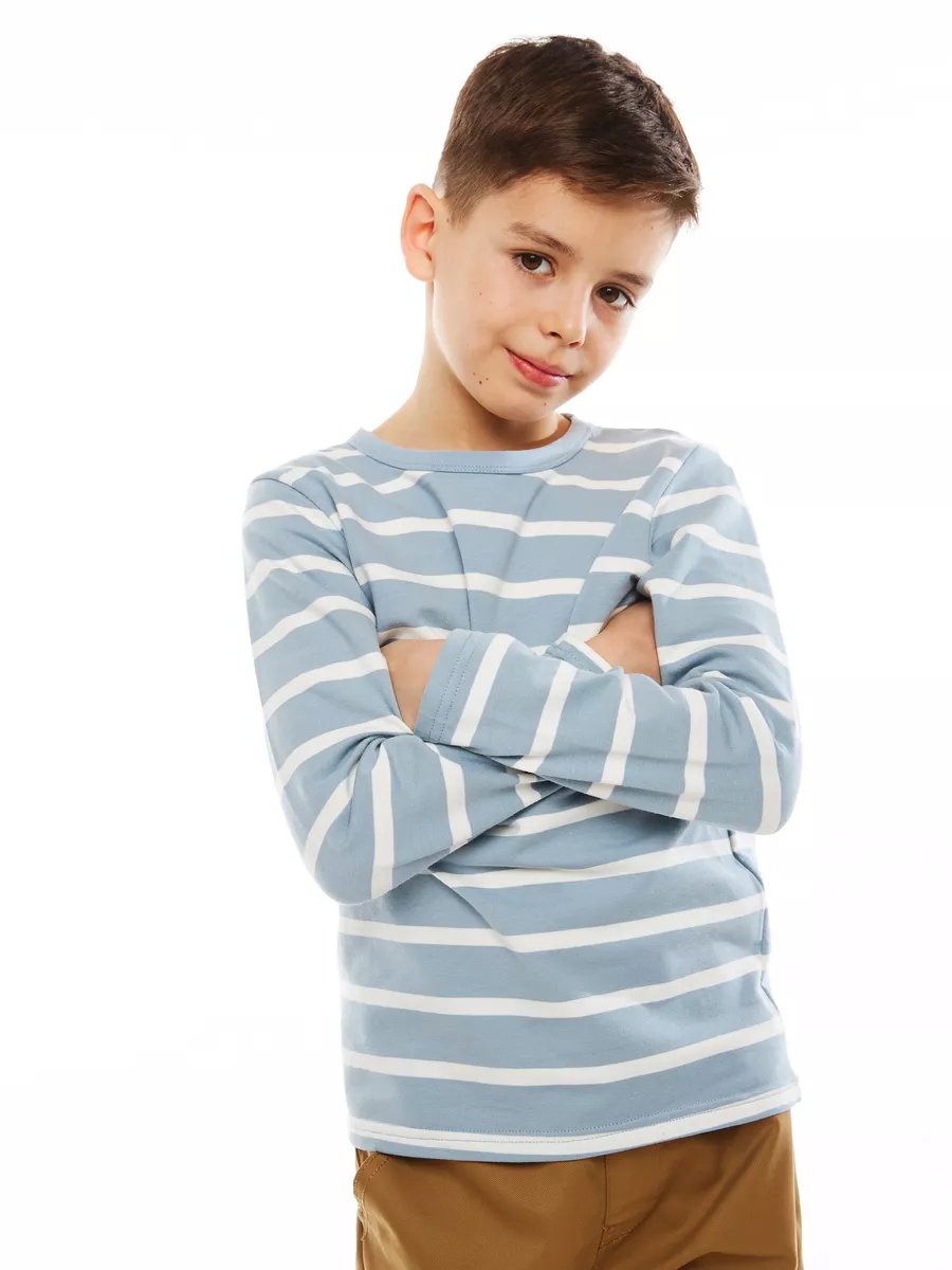 Лонгслив Locality Kids ФТ008/blue - фото 3