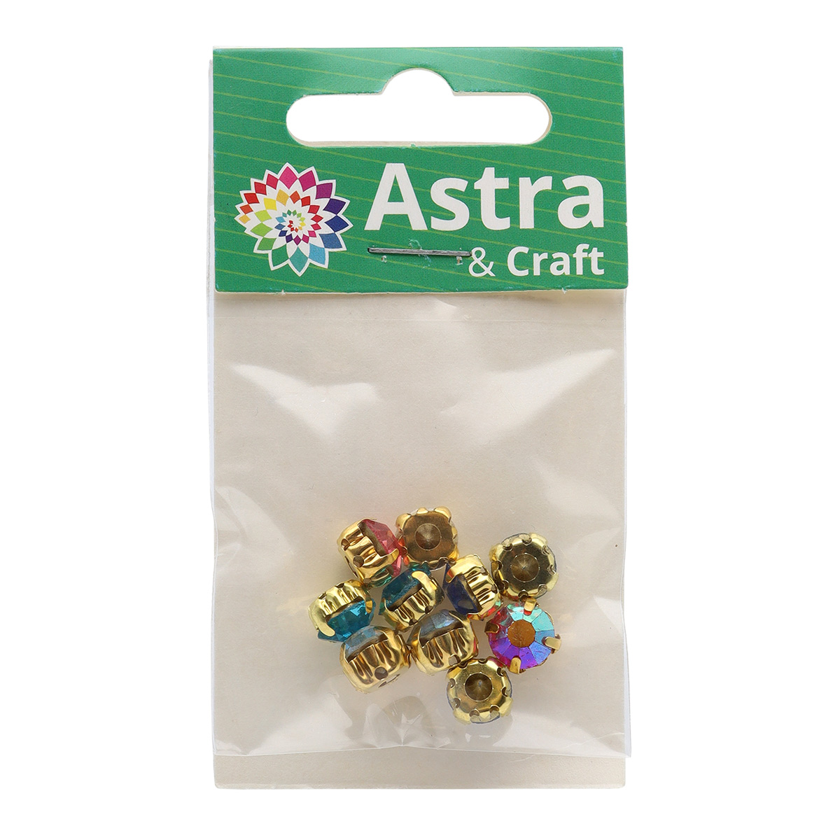 Набор для творчества Astra Craft аппликация Стразы для рукоделия 10 шт - фото 3