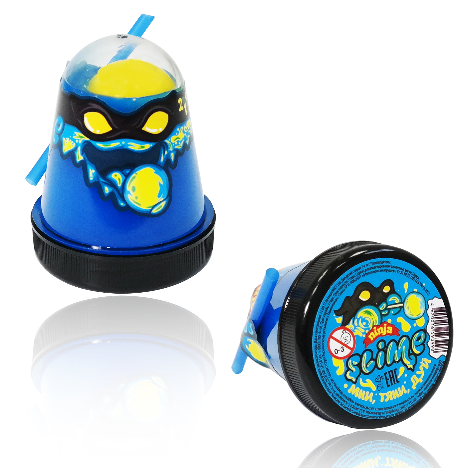 Лизун Slime Ninja в ассортименте - фото 3