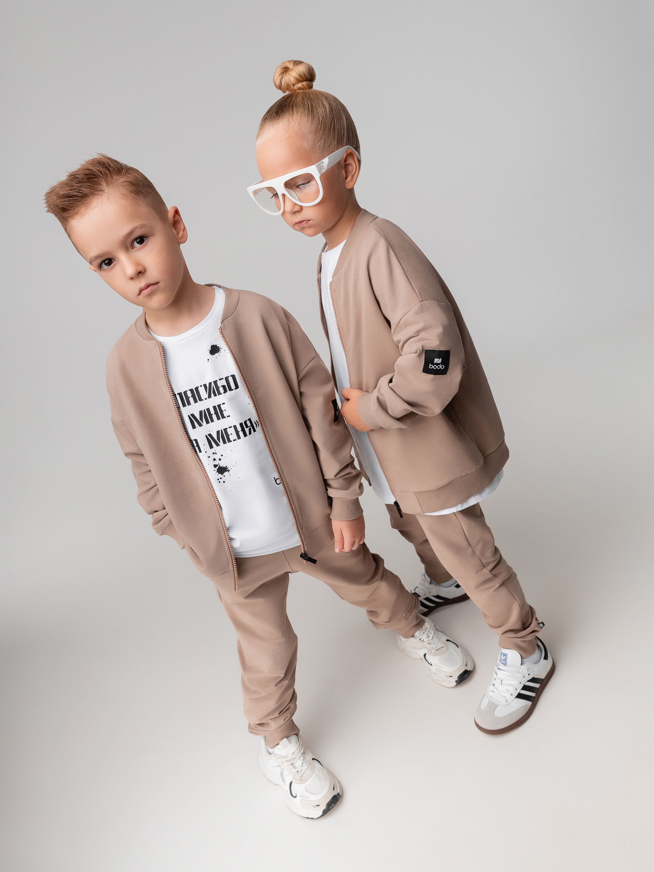 Костюм спортивный Bodo 11-537MU_бежевый - фото 2