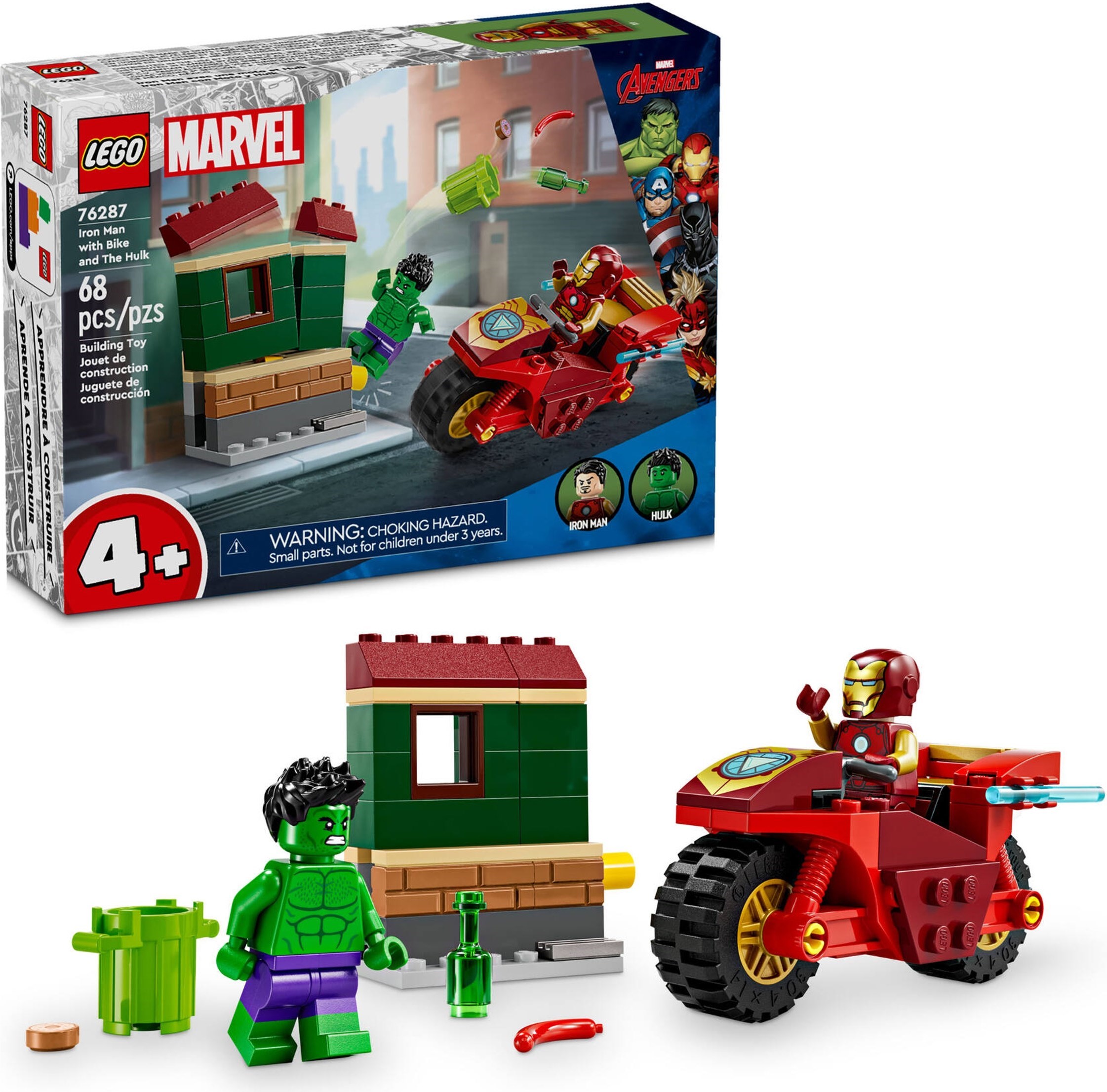 Конструктор LEGO Marvel Super Heroes 76287 68 дет. - фото 2