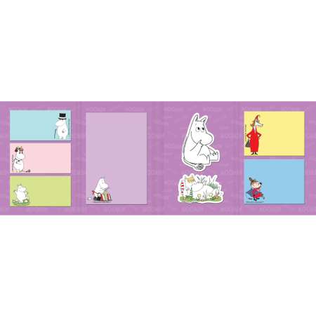 Набор стикеров для записей Moomin 8шт MTIS-UA1-SNB