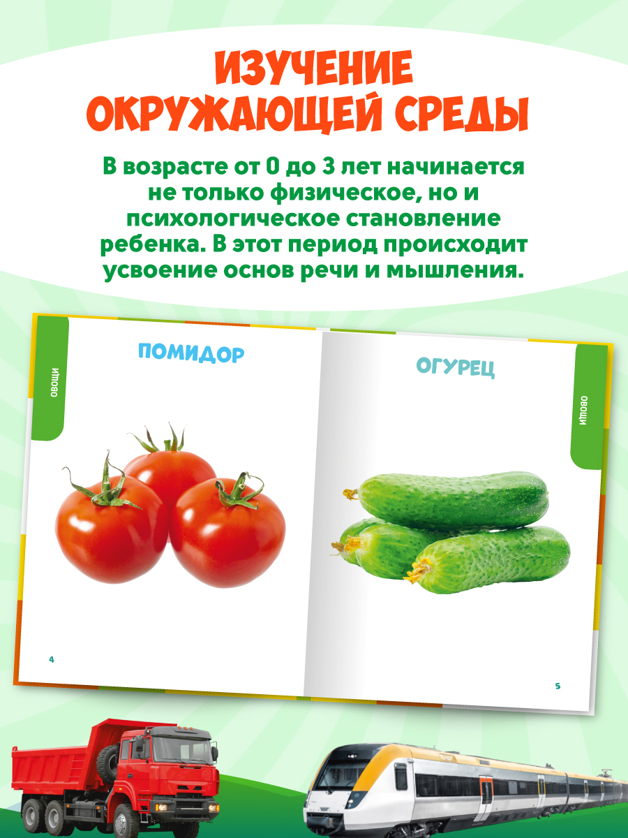 Книга Проф-Пресс Главная книга малыша. Овощи фрукты и многое другое - фото 4