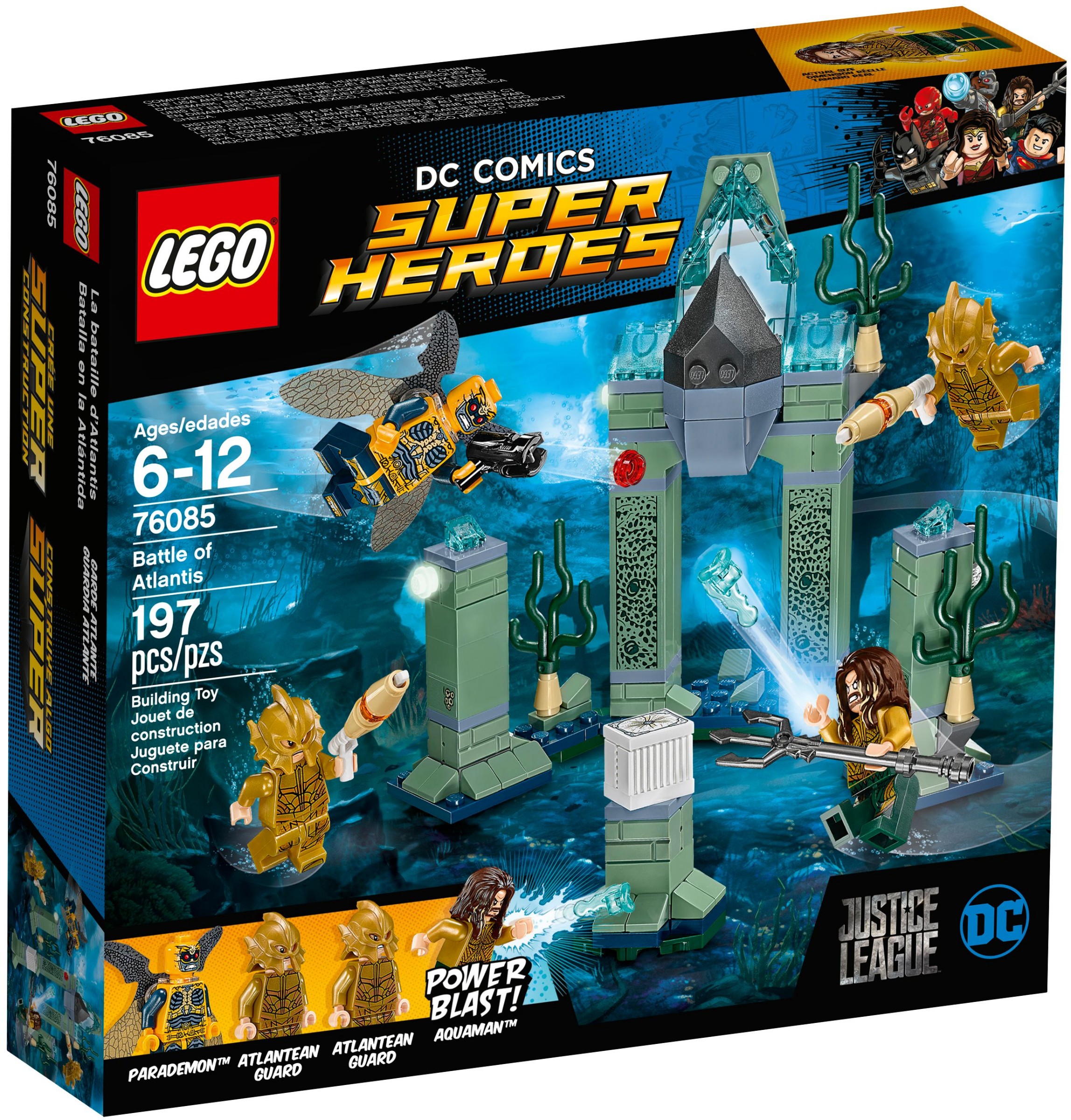 Конструктор LEGO DC Super Heroes Битва за Атлантиду 76085 197 дет. - фото 1