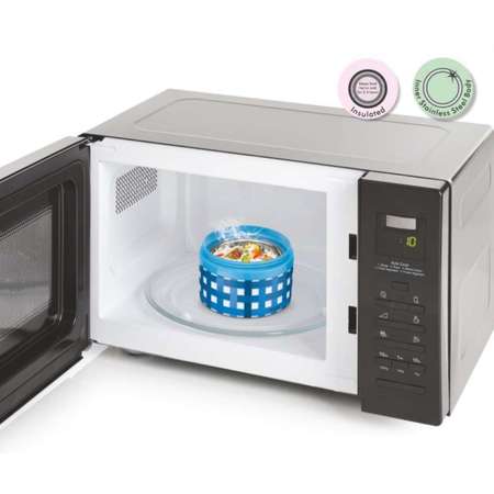 Термо-ланчбокс MILTON Tiffin Pro 3 голубой