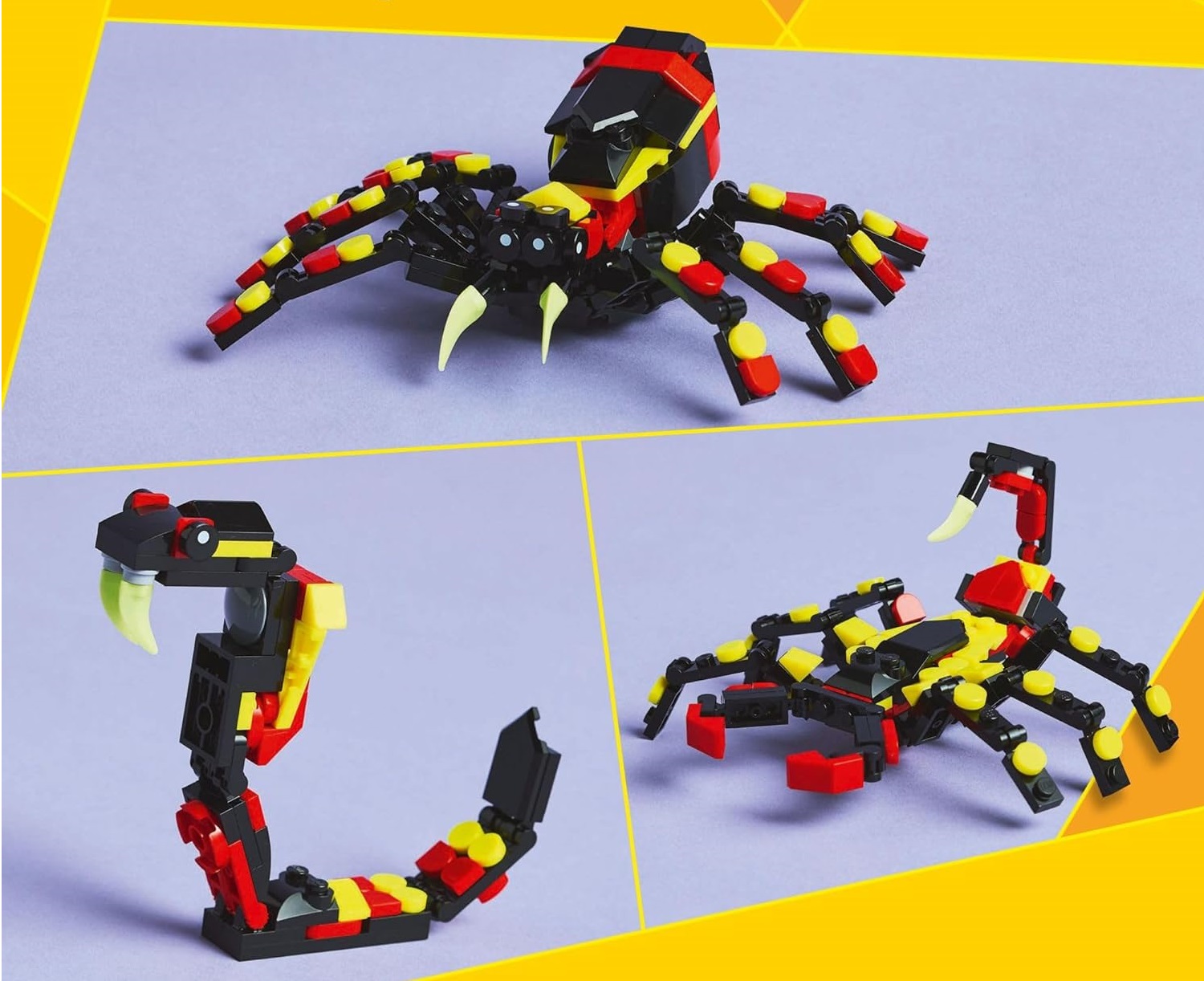 Конструктор LEGO Creator Удивительный паук 153 дет. - фото 3
