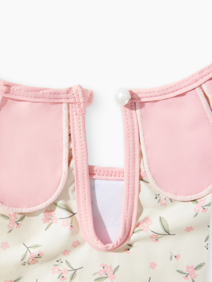 Купальник Happy Baby 50700-0_pink flower - фото 3