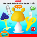 Прорезыватель Baby Code грибочек банан виноград