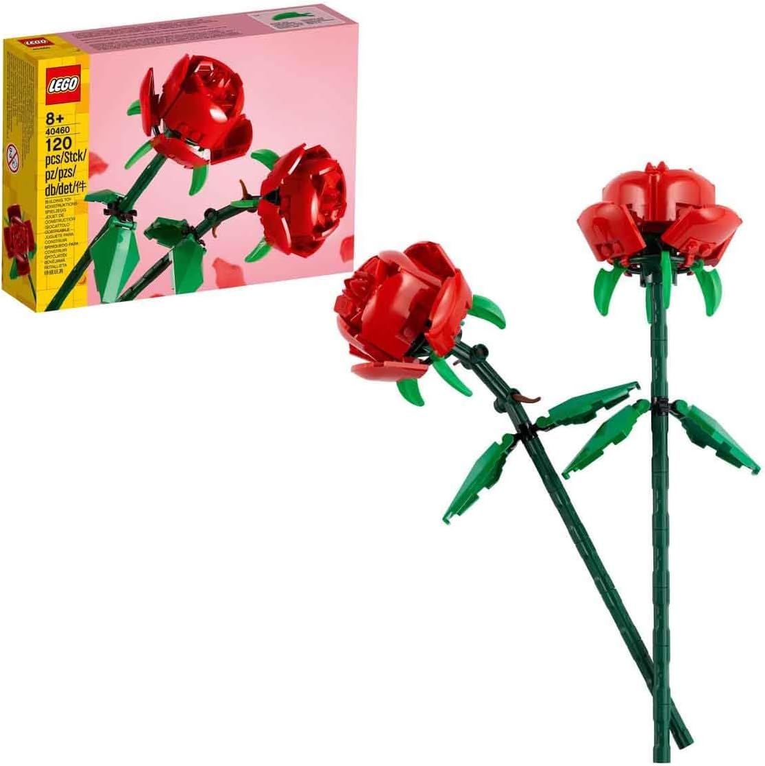 Конструктор LEGO Botanicals Розы 120 дет. - фото 1
