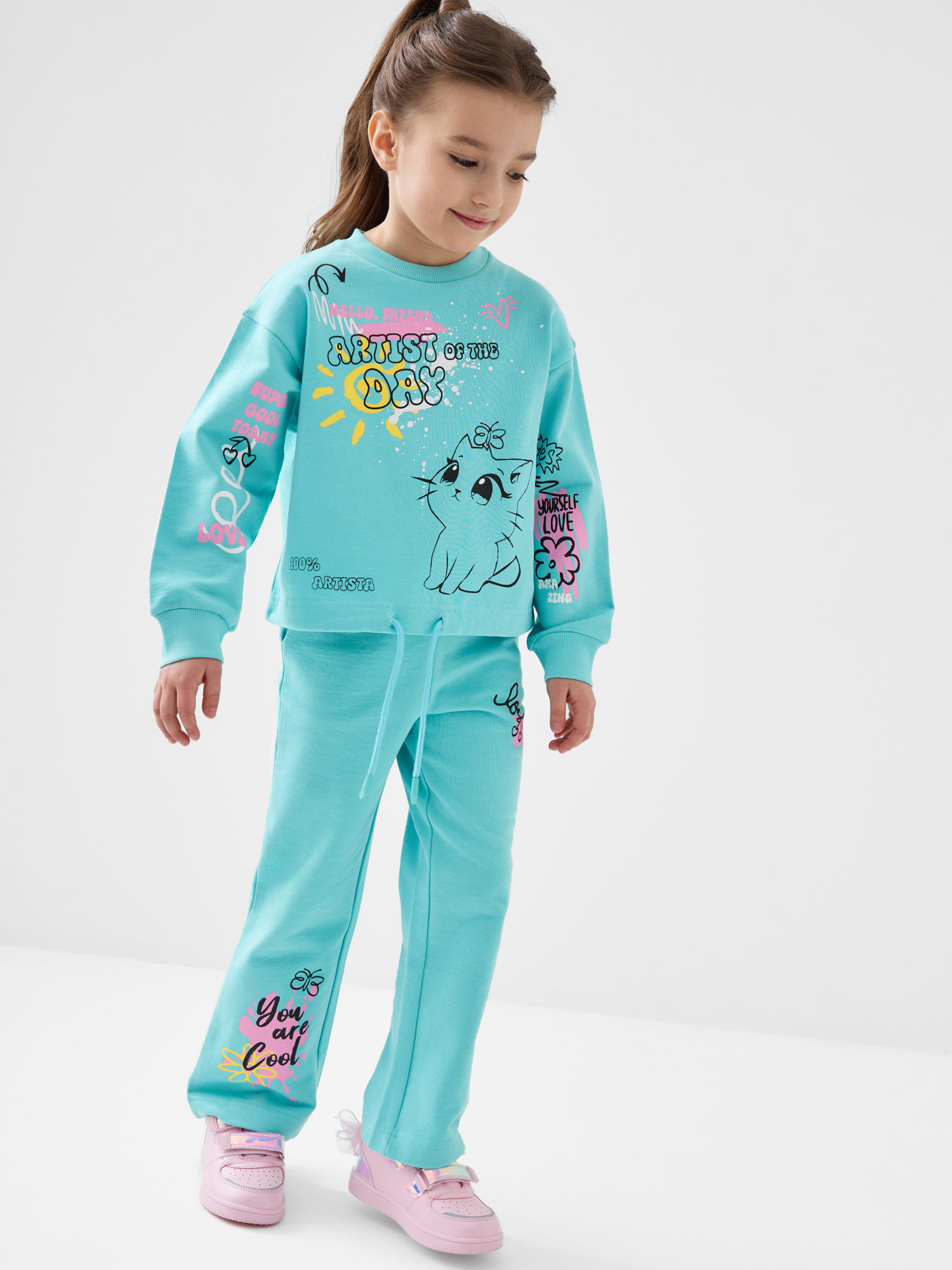 Свитшот и брюки PlayToday 12622093 - фото 7