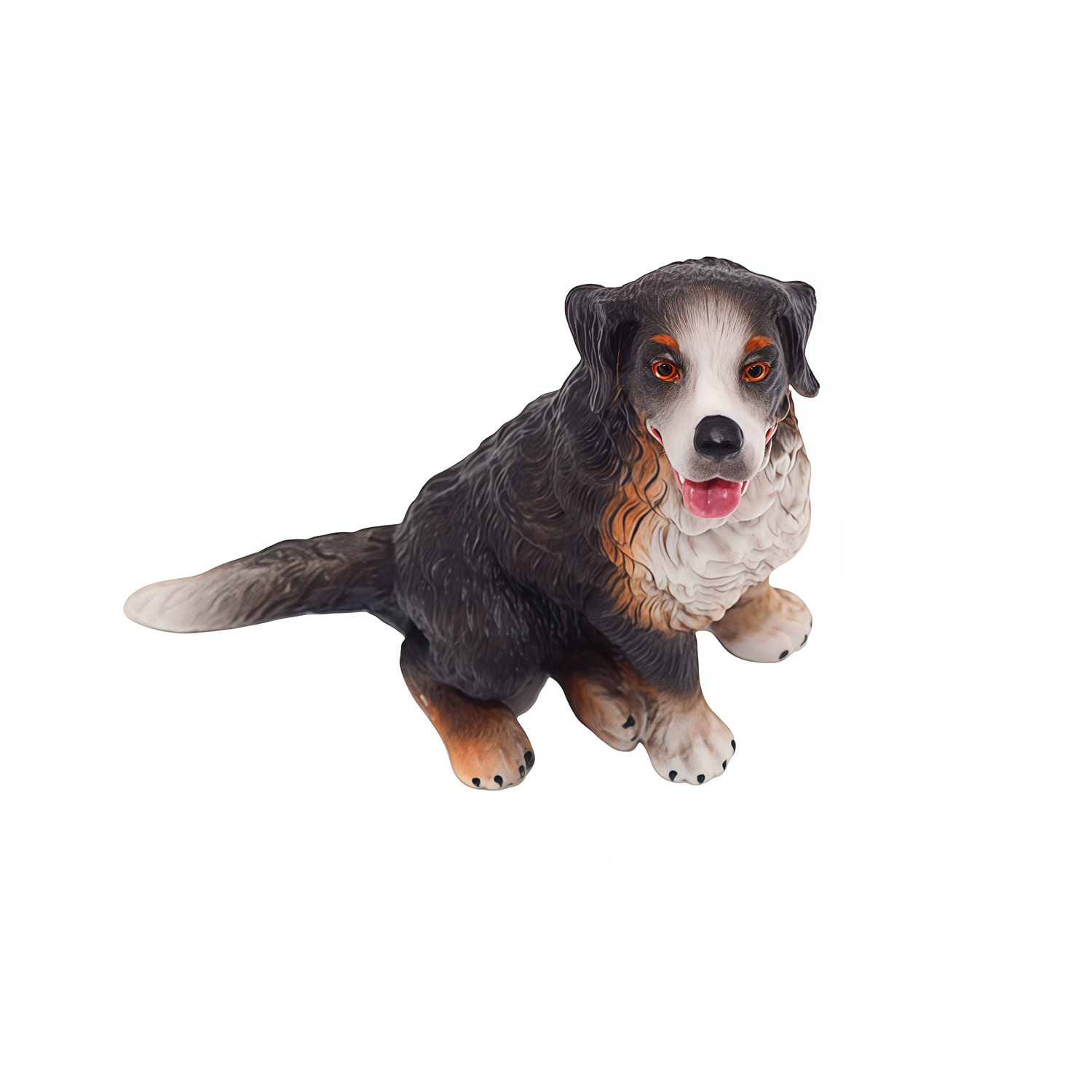 Фигурка Детское Время Бернская горная собака (сидит) - фото 2