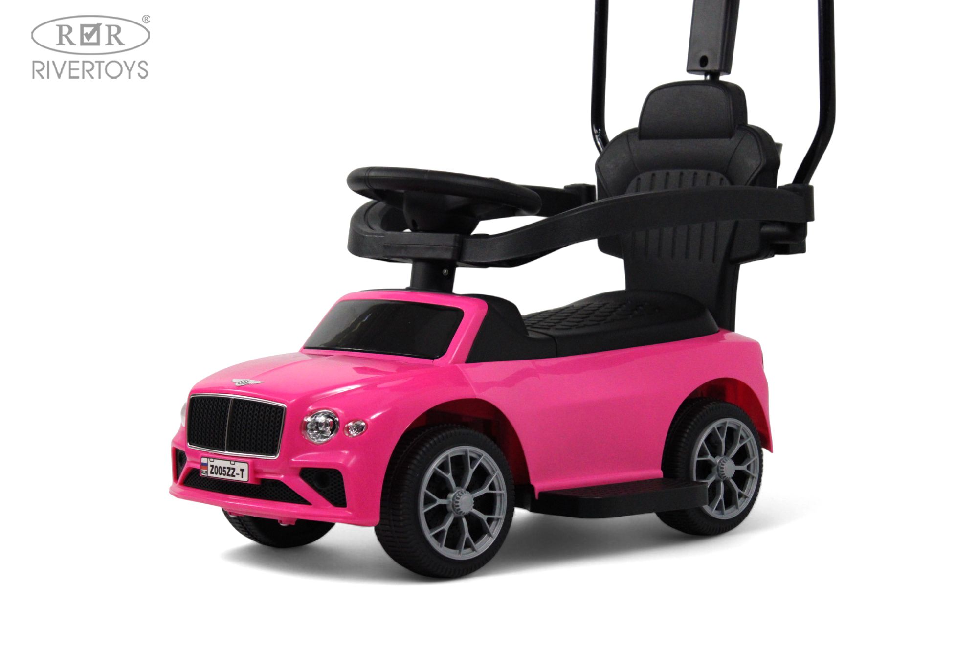 Каталка RIVERTOYS Z005ZZ-T-PINK розовый - фото 9