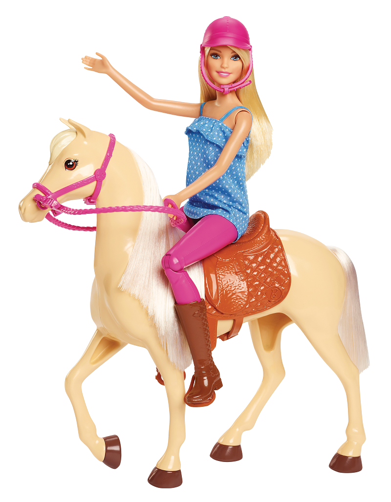 Кукла классическая Barbie Наездница с лошадью FXH13 FXH13 - фото 4