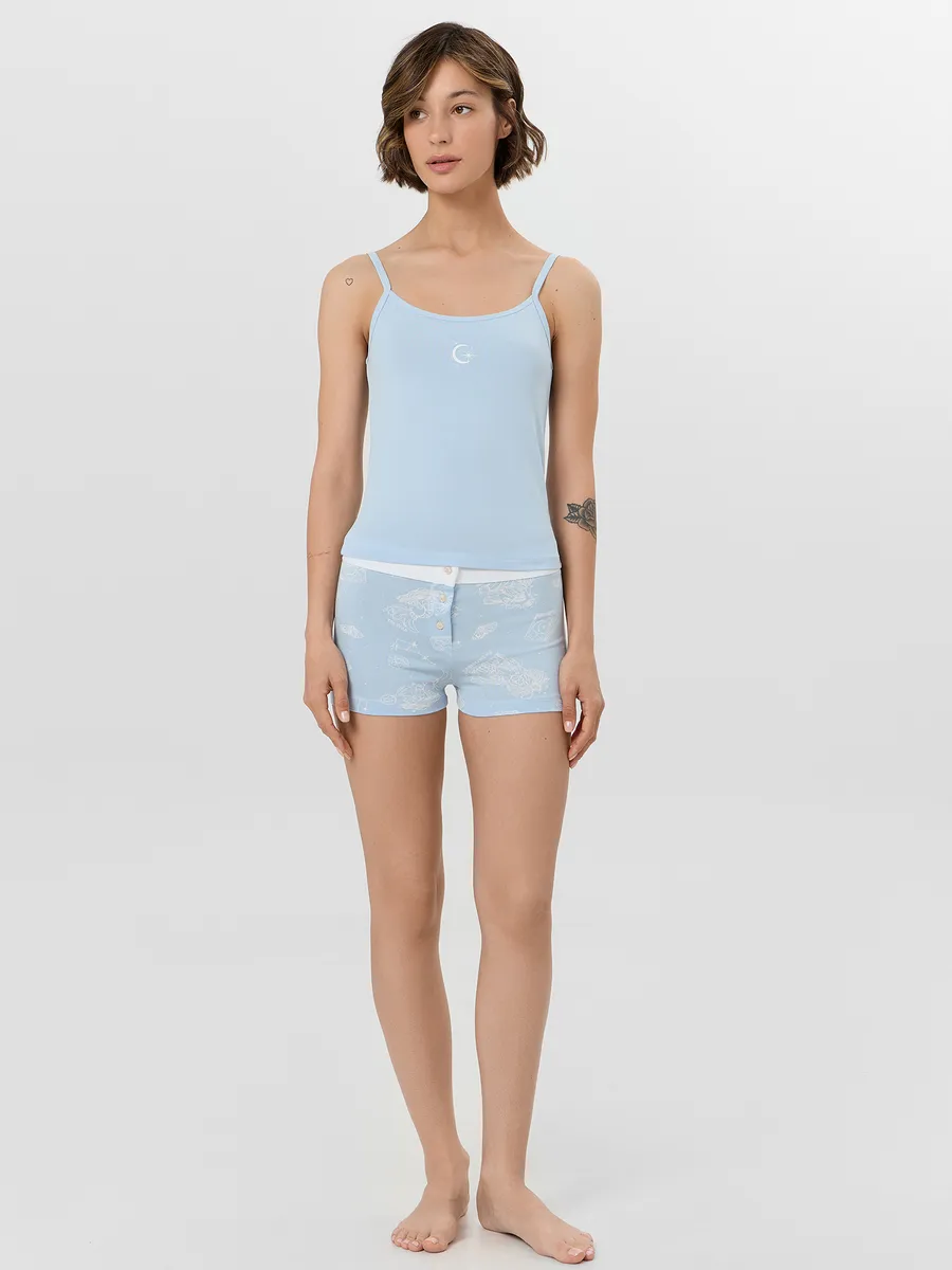 Изображение товара Пижама Mark Formelle для женщин с шортами и топом 48