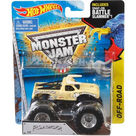 Бульдозер Hot Wheels 1:64