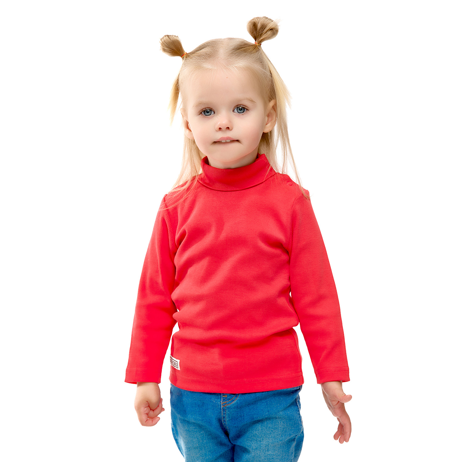 Водолазка Lucky Child 77-11/коралловый/2-12 - фото 8