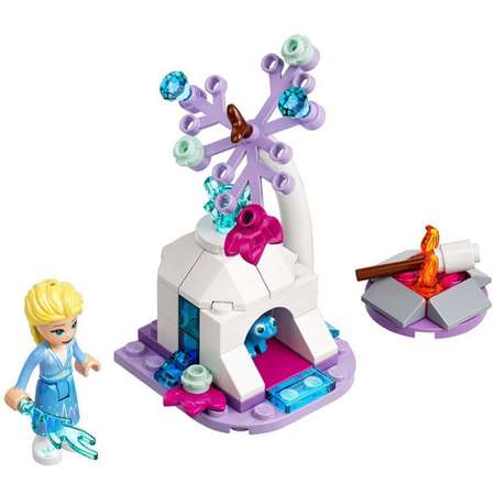 Конструктор LEGO Disney Princess Кемпинг Эльзы и Бруни блочный
