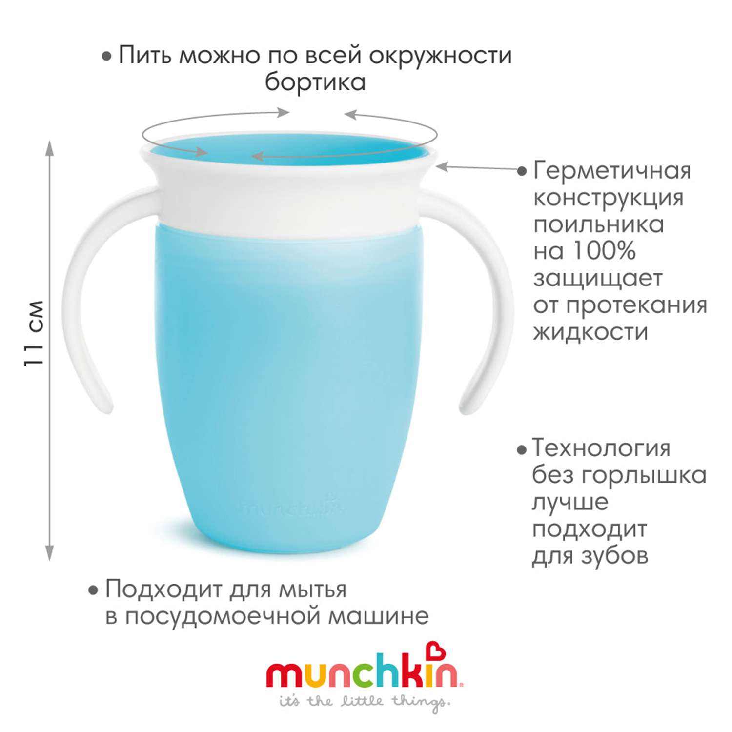 Чашка Munchkin 207 мл - фото 7