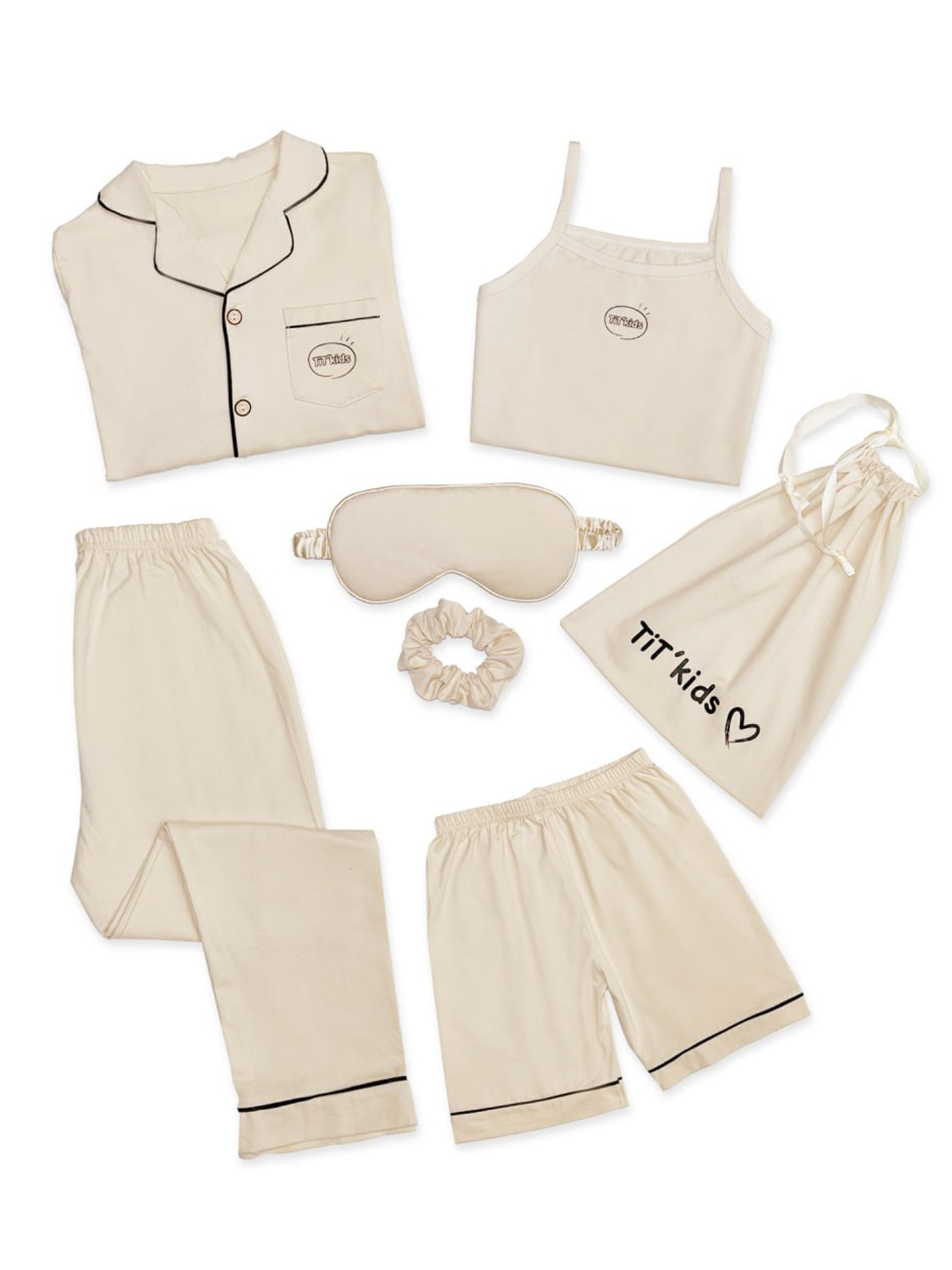 Пижама TIT kids КДПБеж - фото 1