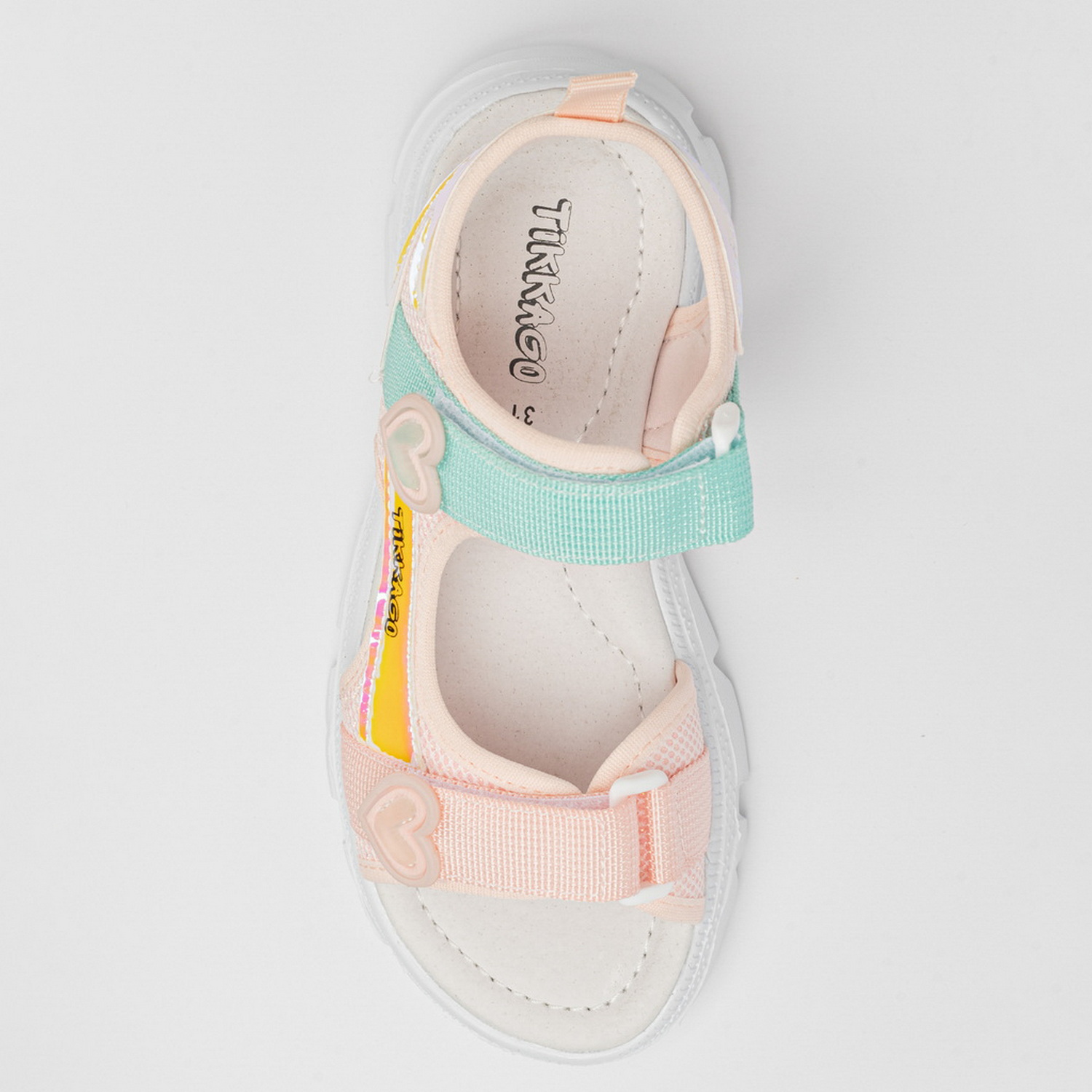 Сандалии TikkaGo 8A19_33314_pink-biruza - фото 8