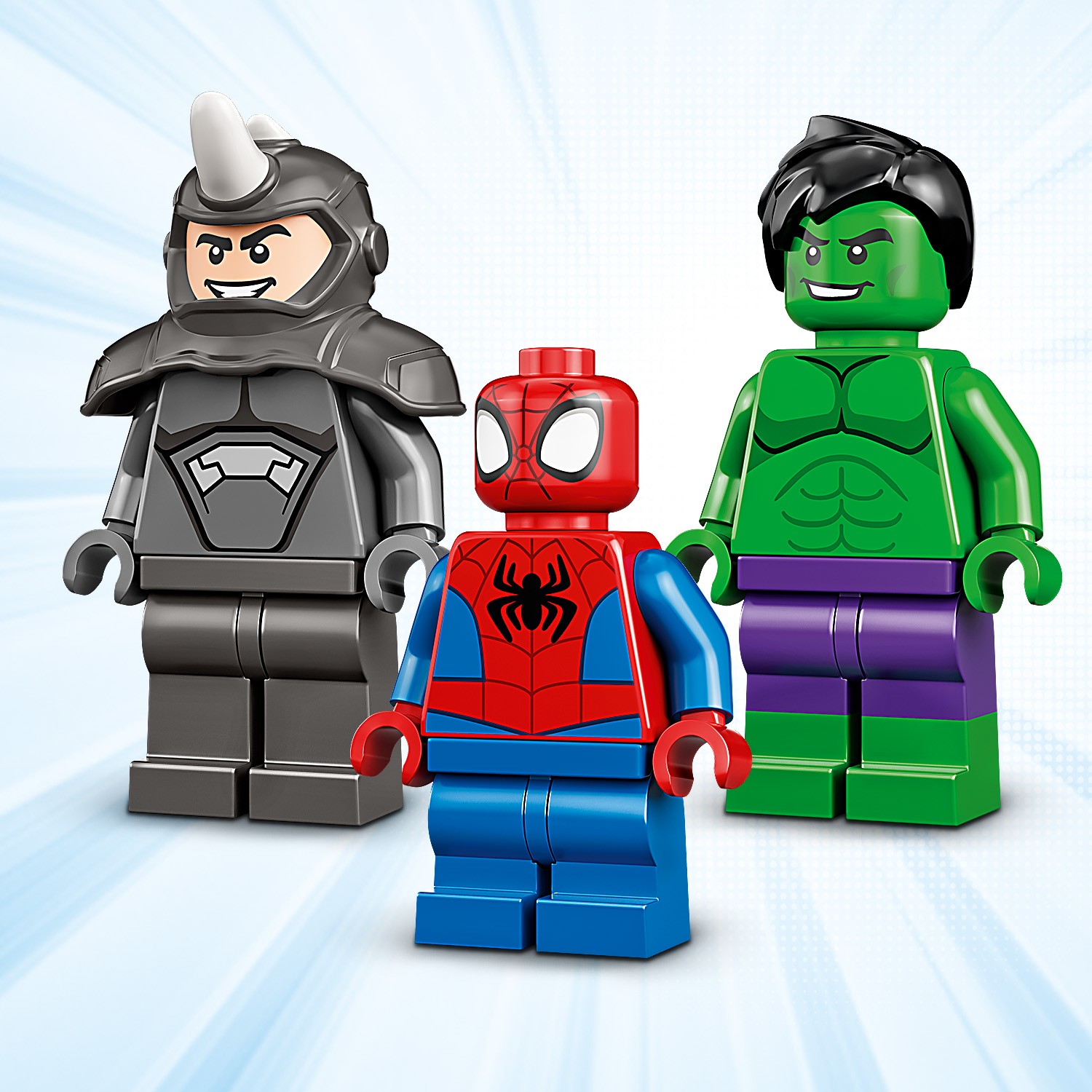 Конструктор LEGO Spidey Схватка Халка и Носорога 110 дет. - фото 9