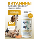Витамины для кошек и собак GOODR HEALTH SIMBIOTIC для здоровья ЖКТ 100 таб.