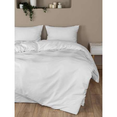 Пододеяльник BRAVO поплин белый 205 x 215 см