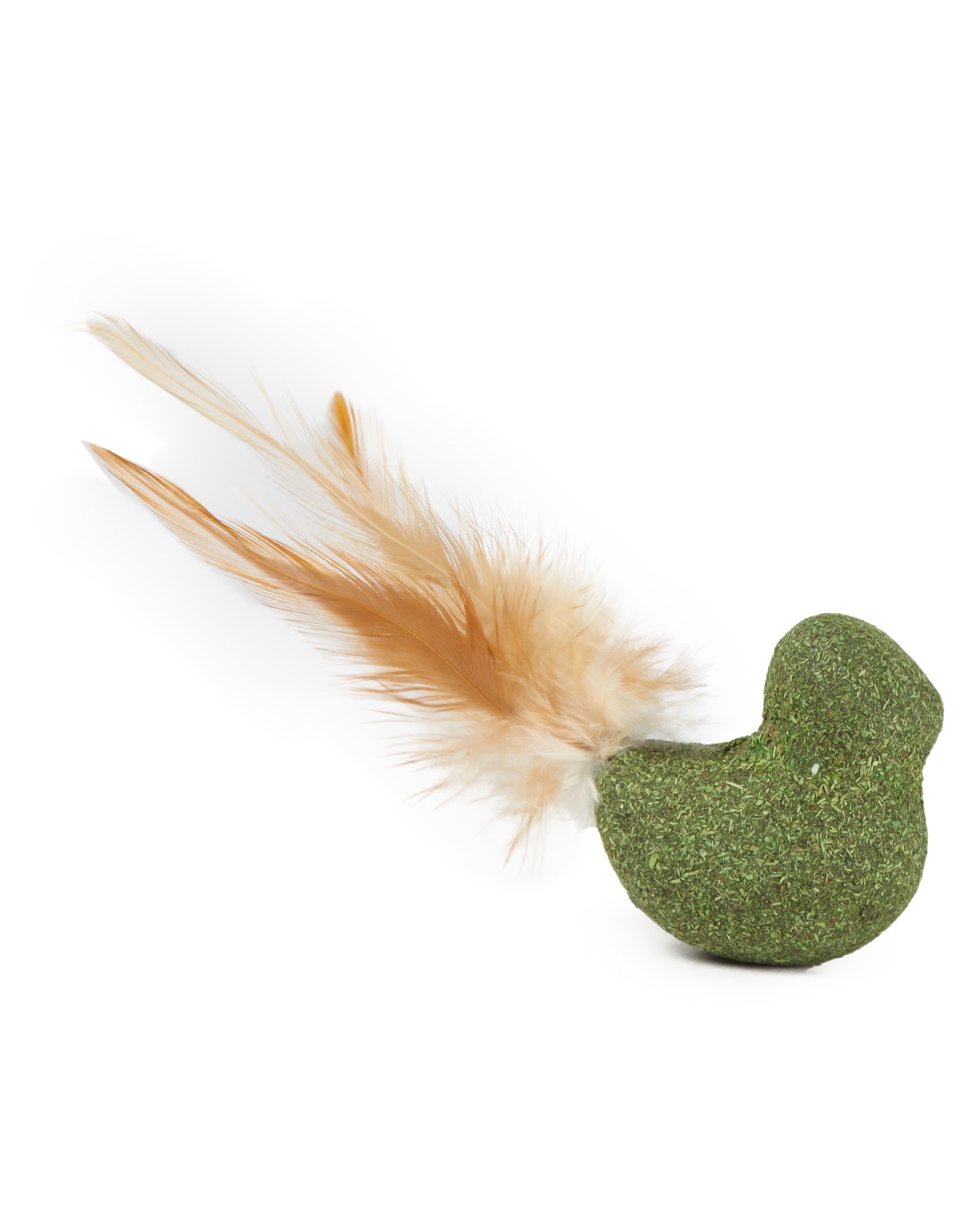 Игрушка для кошек Barbaks Птичка из кошачьей мяты с перьями 17.5см - фото 5