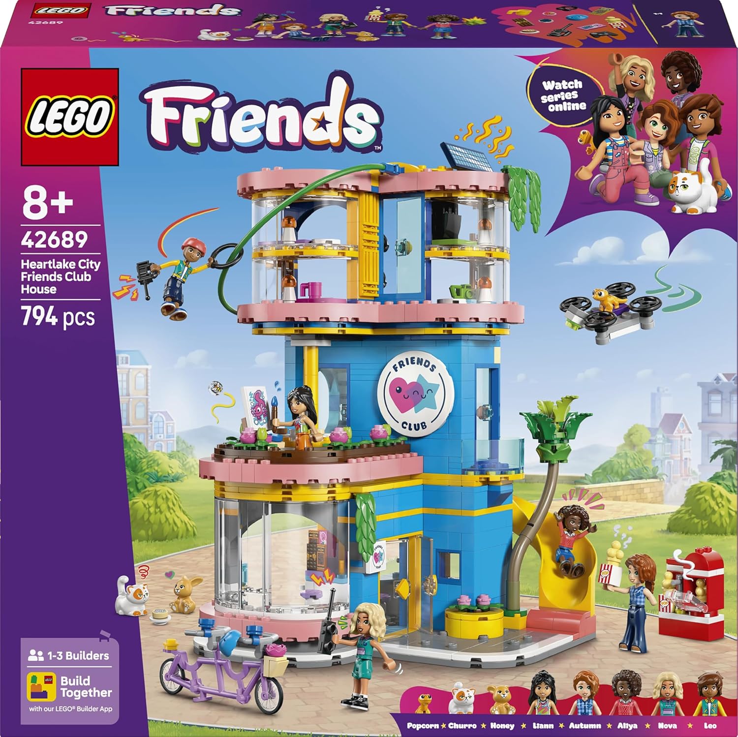 Конструктор LEGO Friends Клуб подружек 794 дет. - фото 4