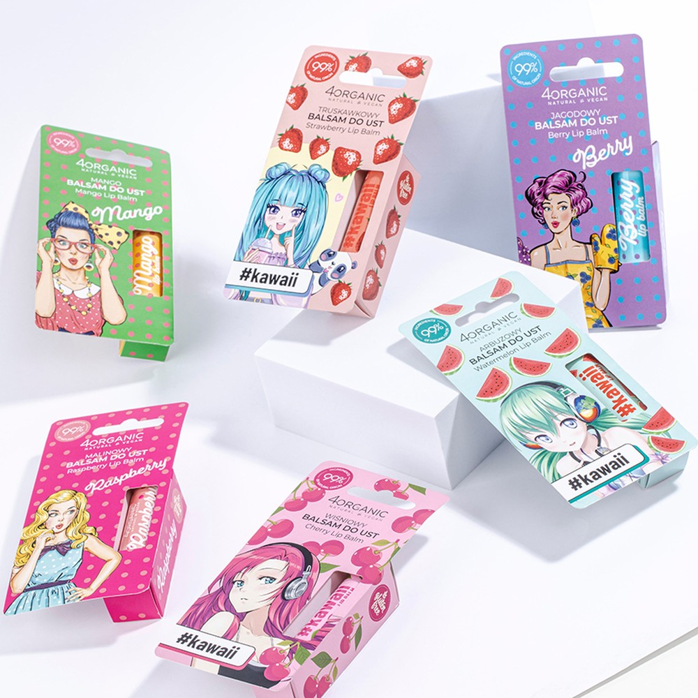 Гигиеническая помада 4organic Черная смородина - фото 9