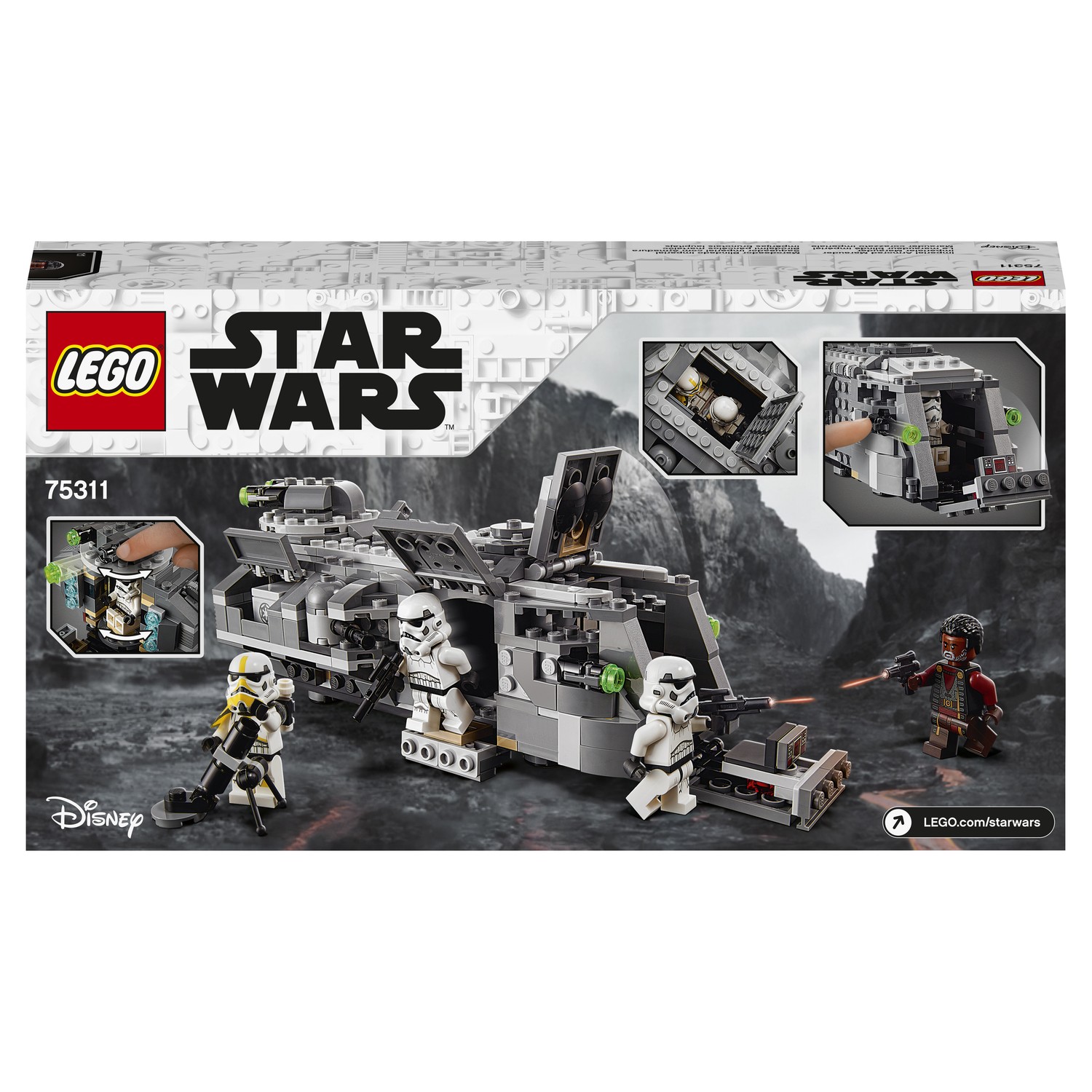 Конструктор LEGO Star Wars Бронированный корвет Мародер блочный - фото 3