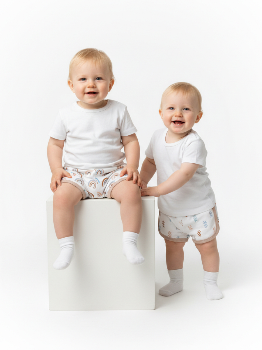 Шорты 2 шт Эскимо 17-8113 - фото 1