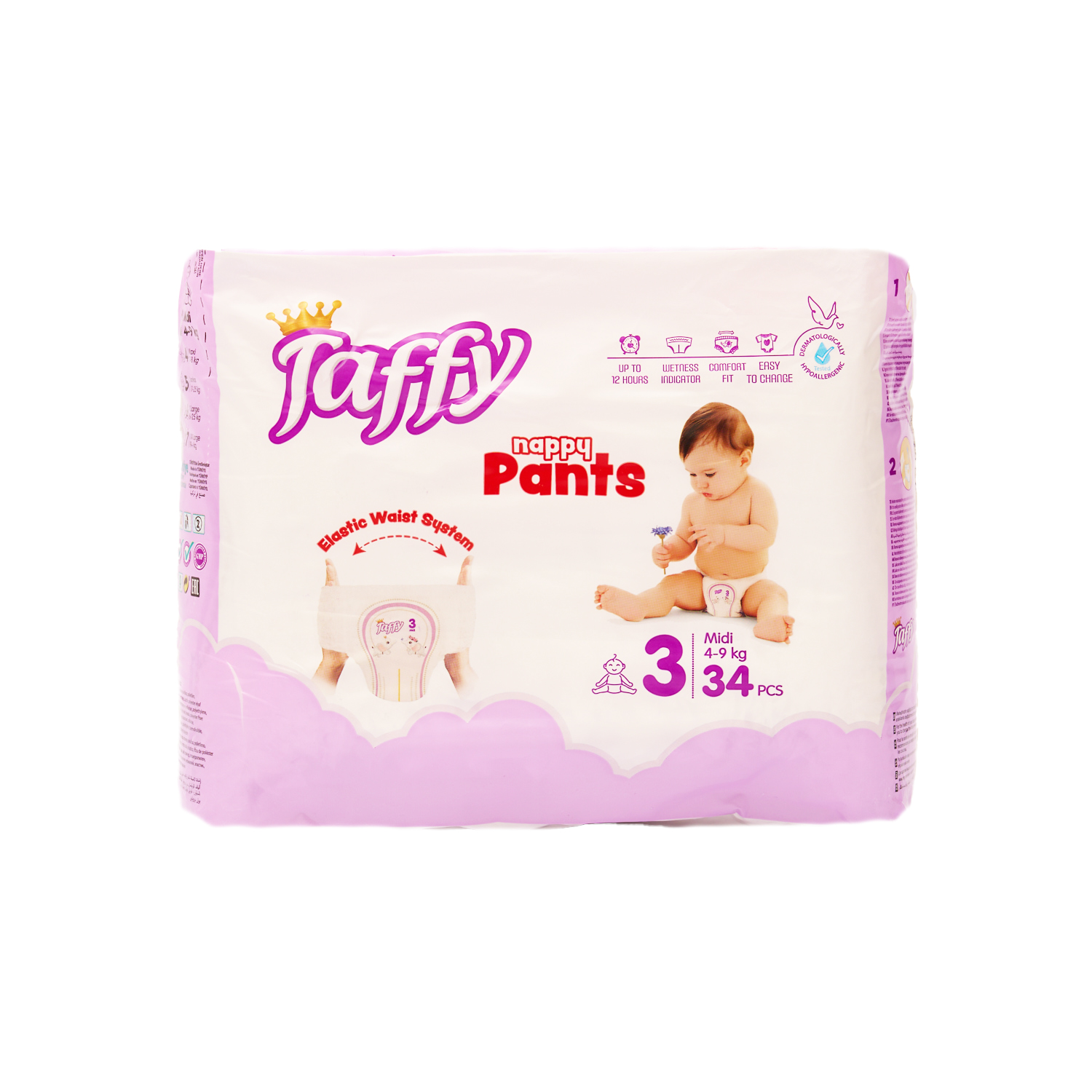 Трусики Taffy Premium Care Premium Care 3 34 шт. - фото 1