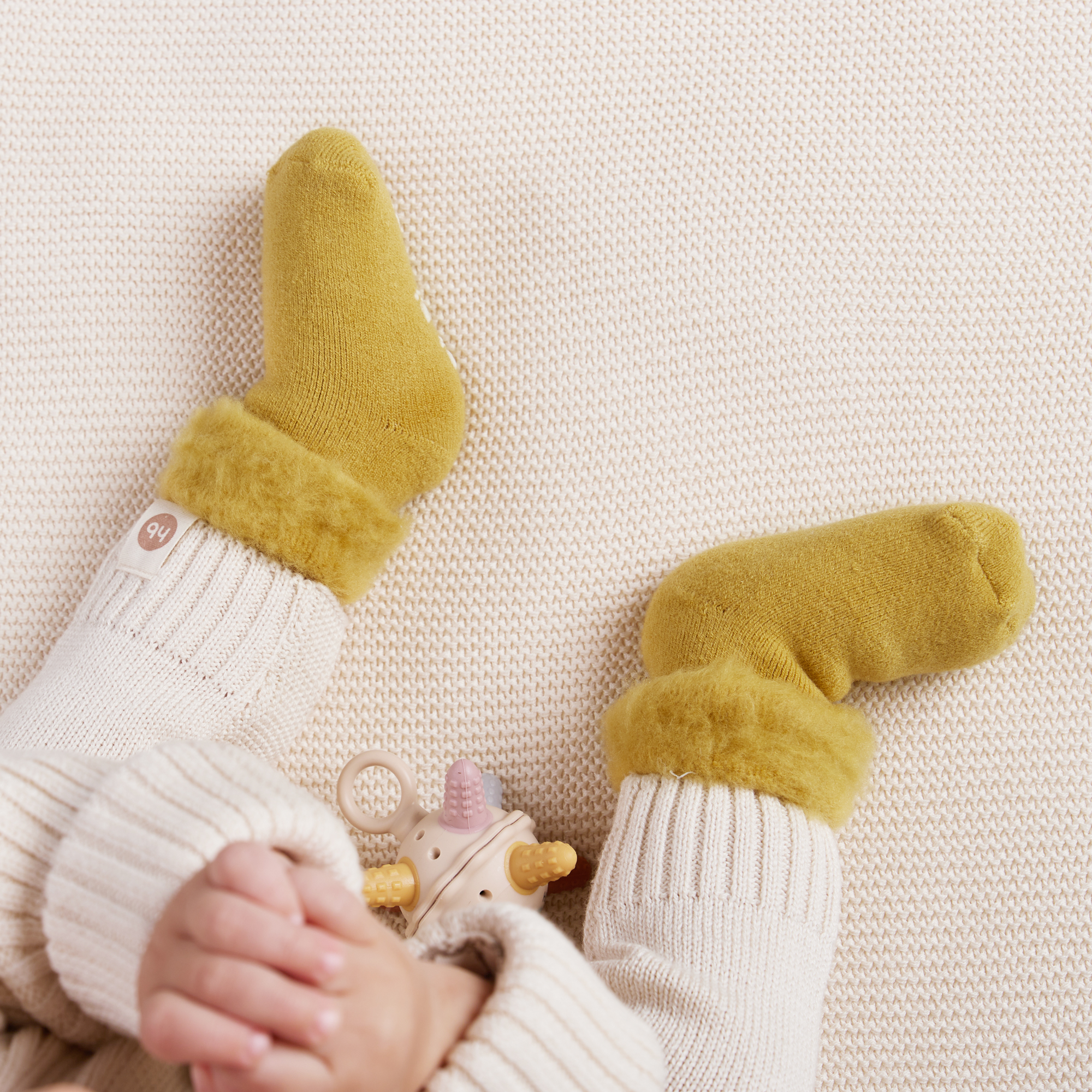 Носки Happy Baby 88153_yellow - фото 6