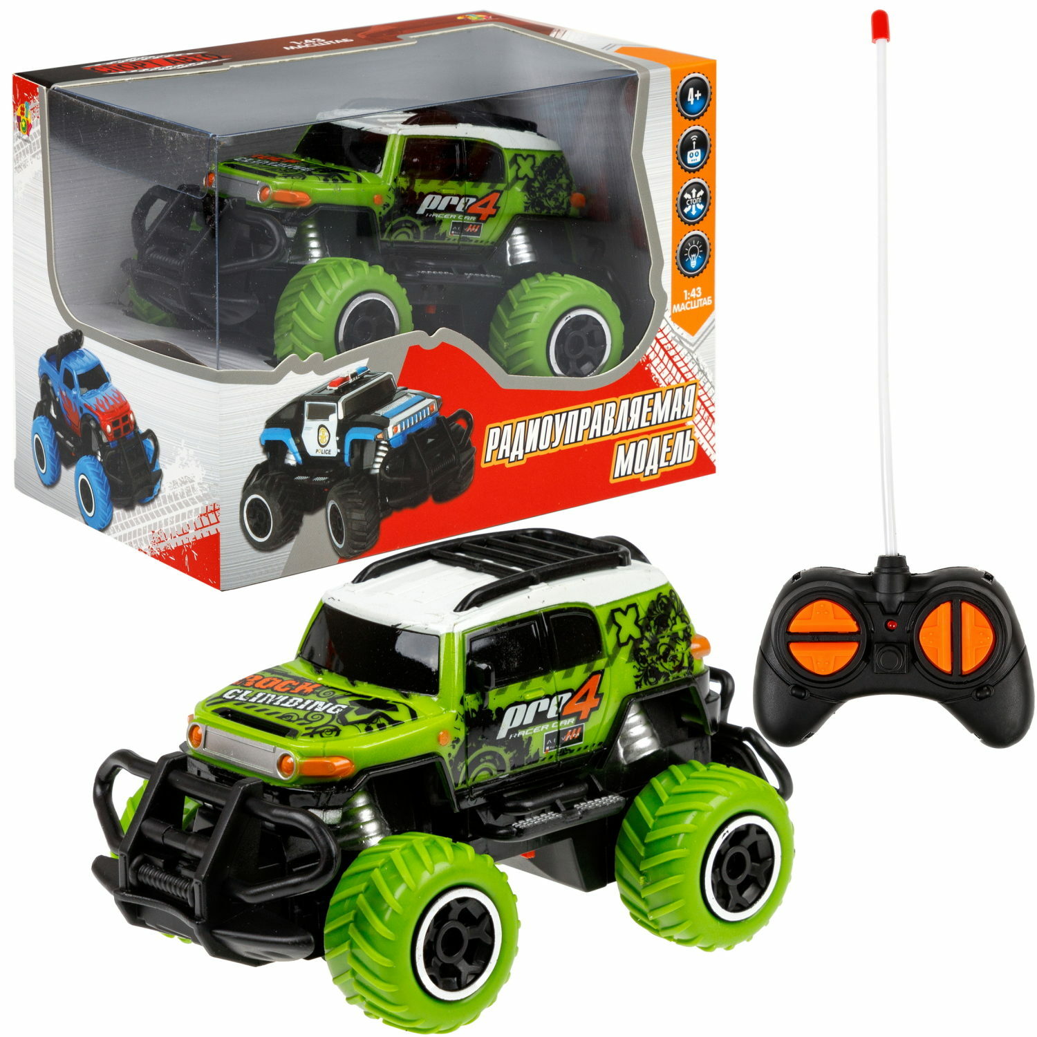 Автомобиль РУ №1TOY 1:43 в ассортименте - фото 11