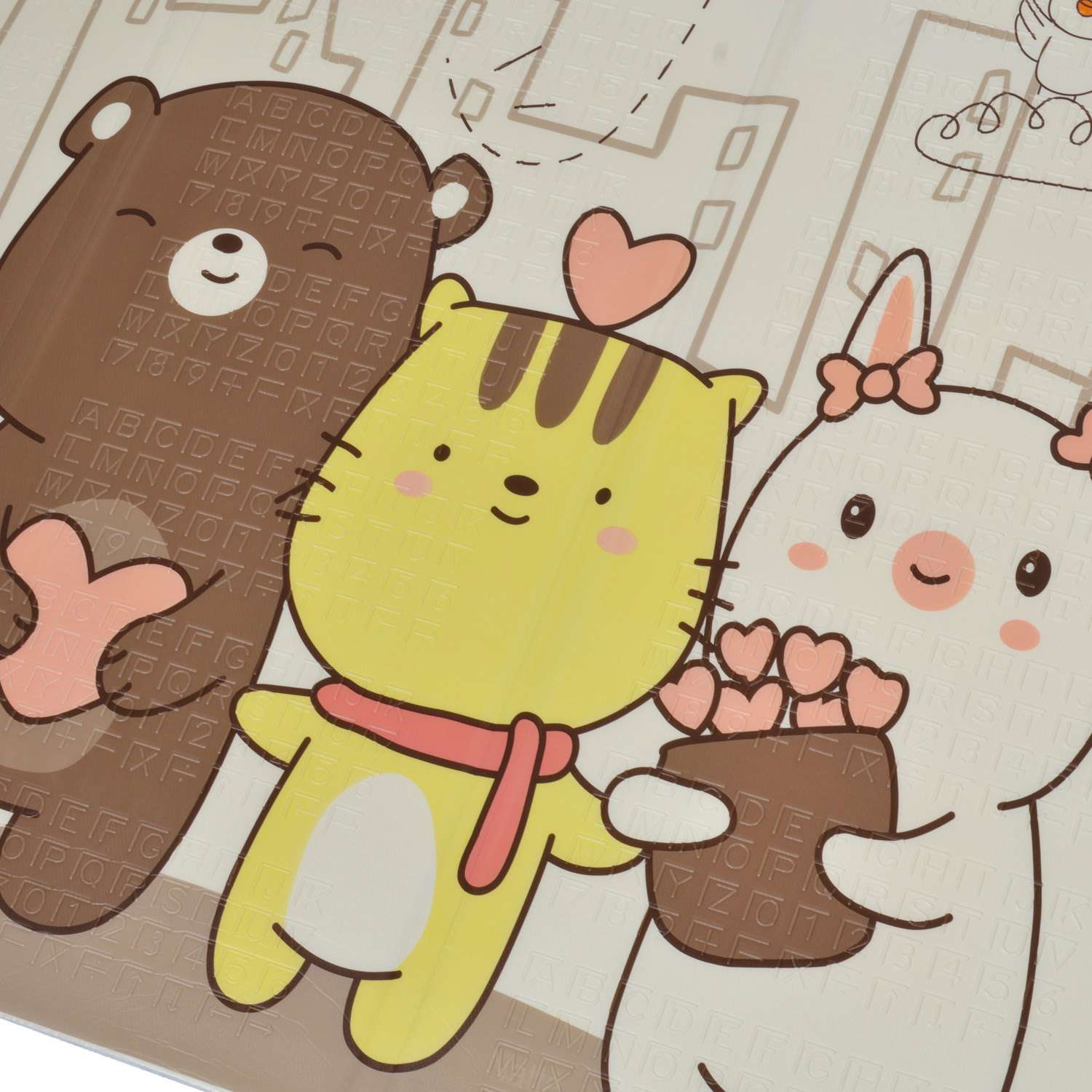 Коврик детский игровой Babyton Softy двусторонний - фото 11