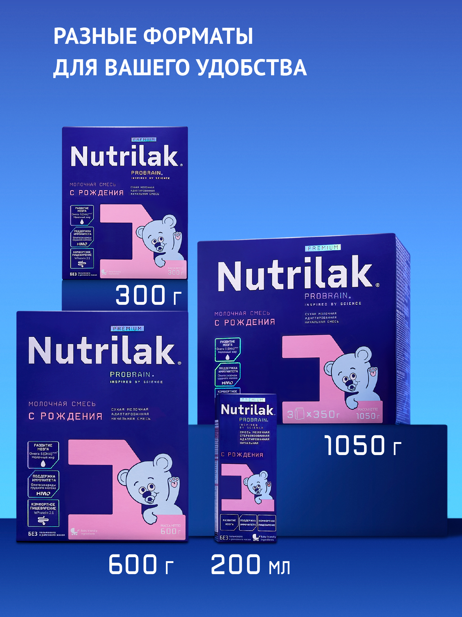 Смесь молочная Nutrilak Премиум 1 стерилизованная 0.2 л с 0 месяцев - фото 17