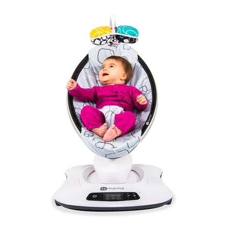 Кресло-качалка 4Moms MamaRoo 4.0 Серый плюш