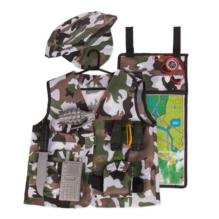 Игрушка Attivio Военный (экипировка, костюм)