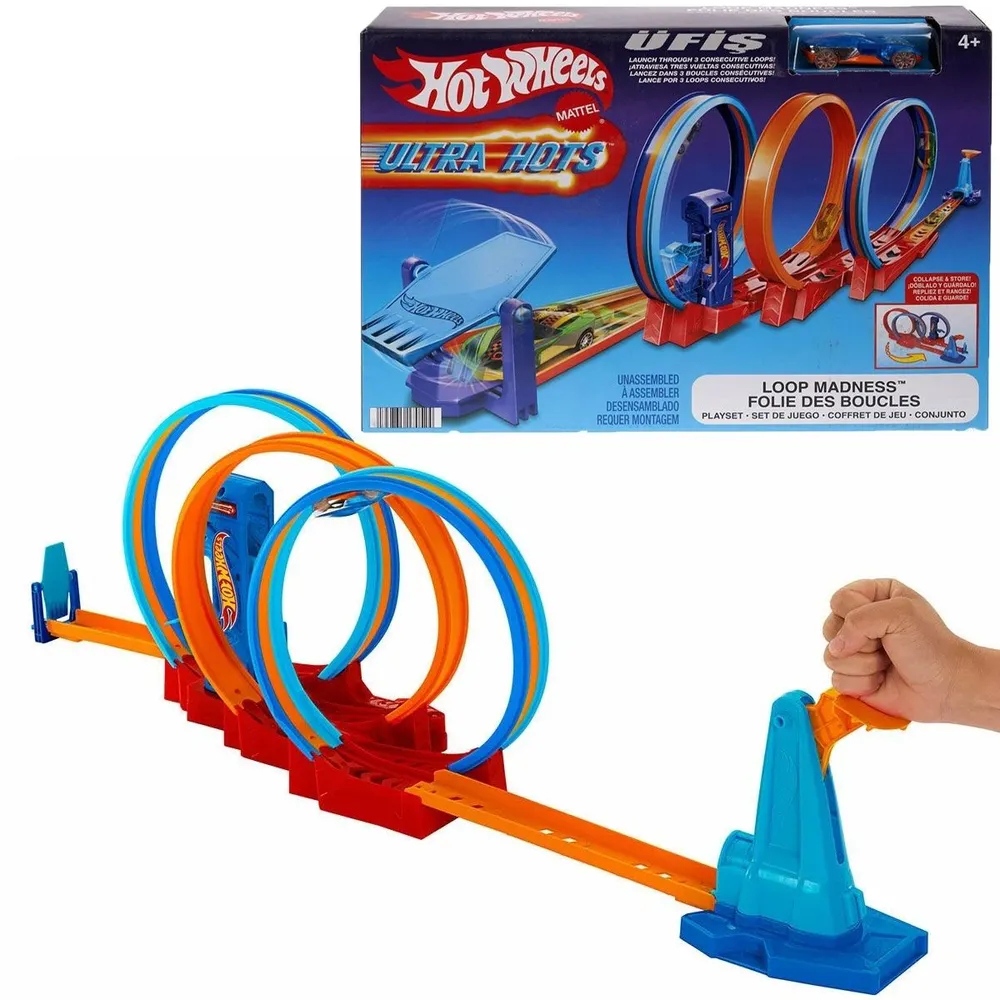 Трек Hot Wheels Безумные петли HPX93 - фото 6