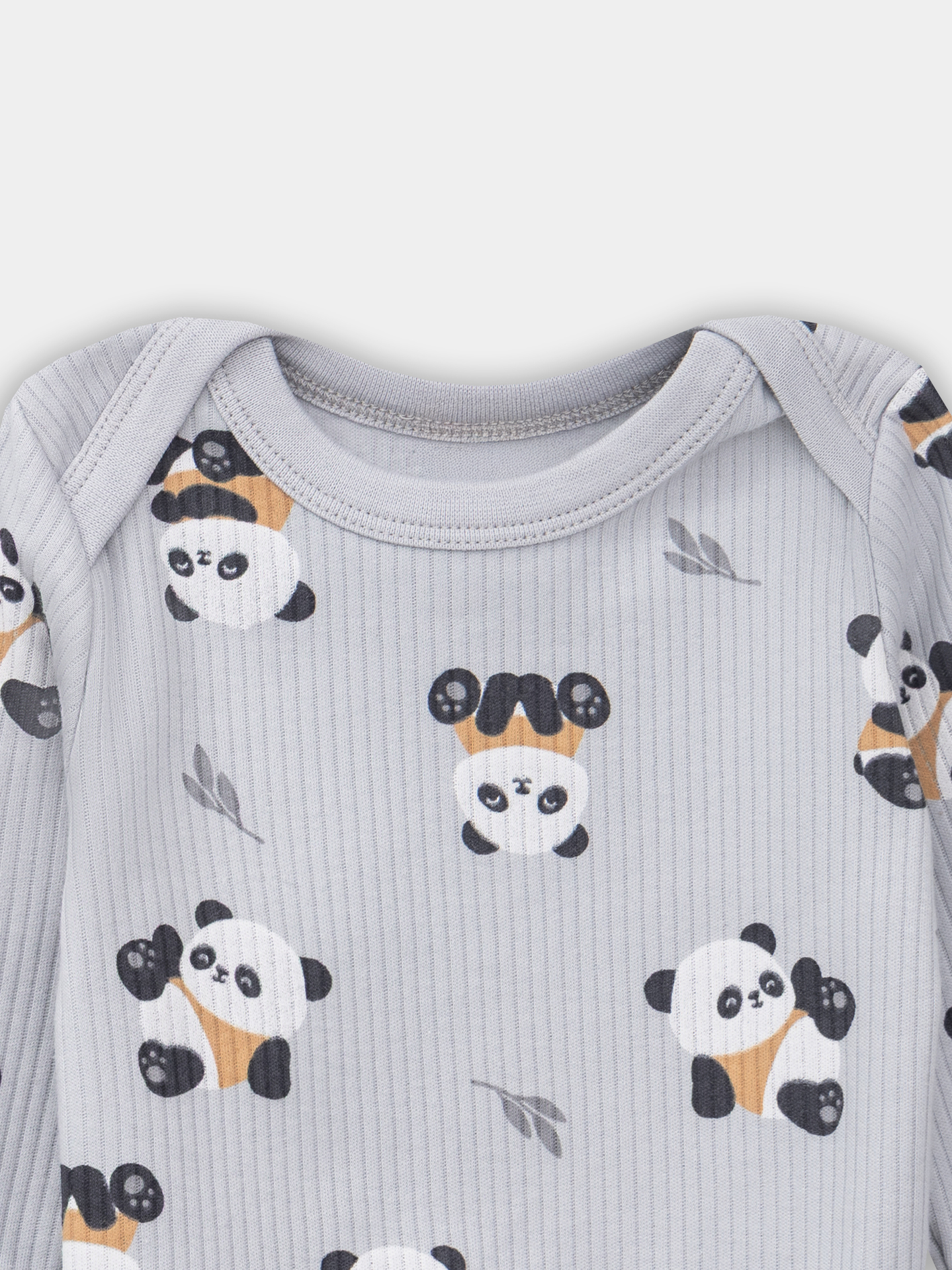 Комплект Mark Formelle (Марк Формэль) 89408/пандочки на сером +железо - фото 3