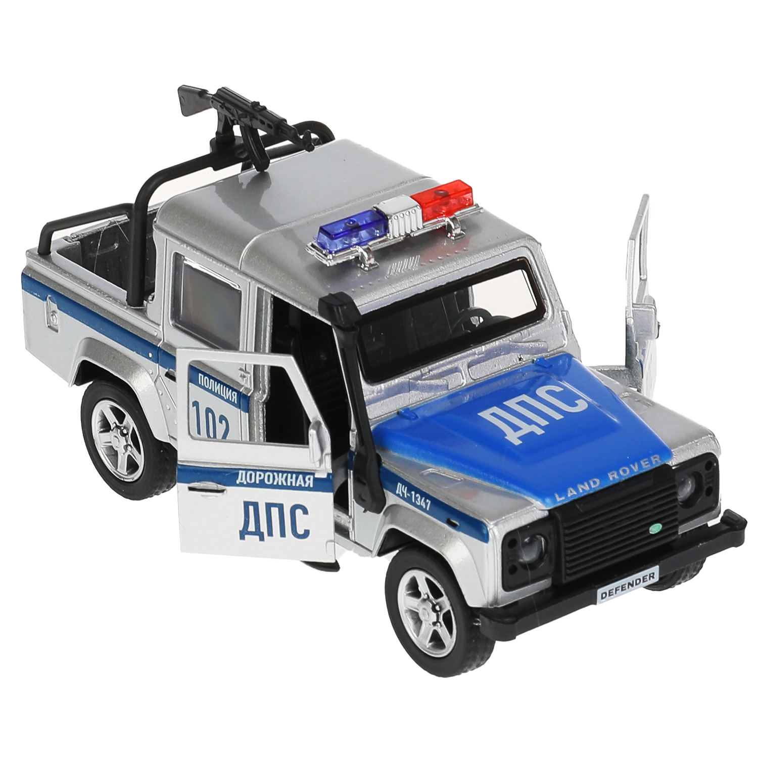 Полицейская машина Технопарк Land Rover 317585 - фото 3