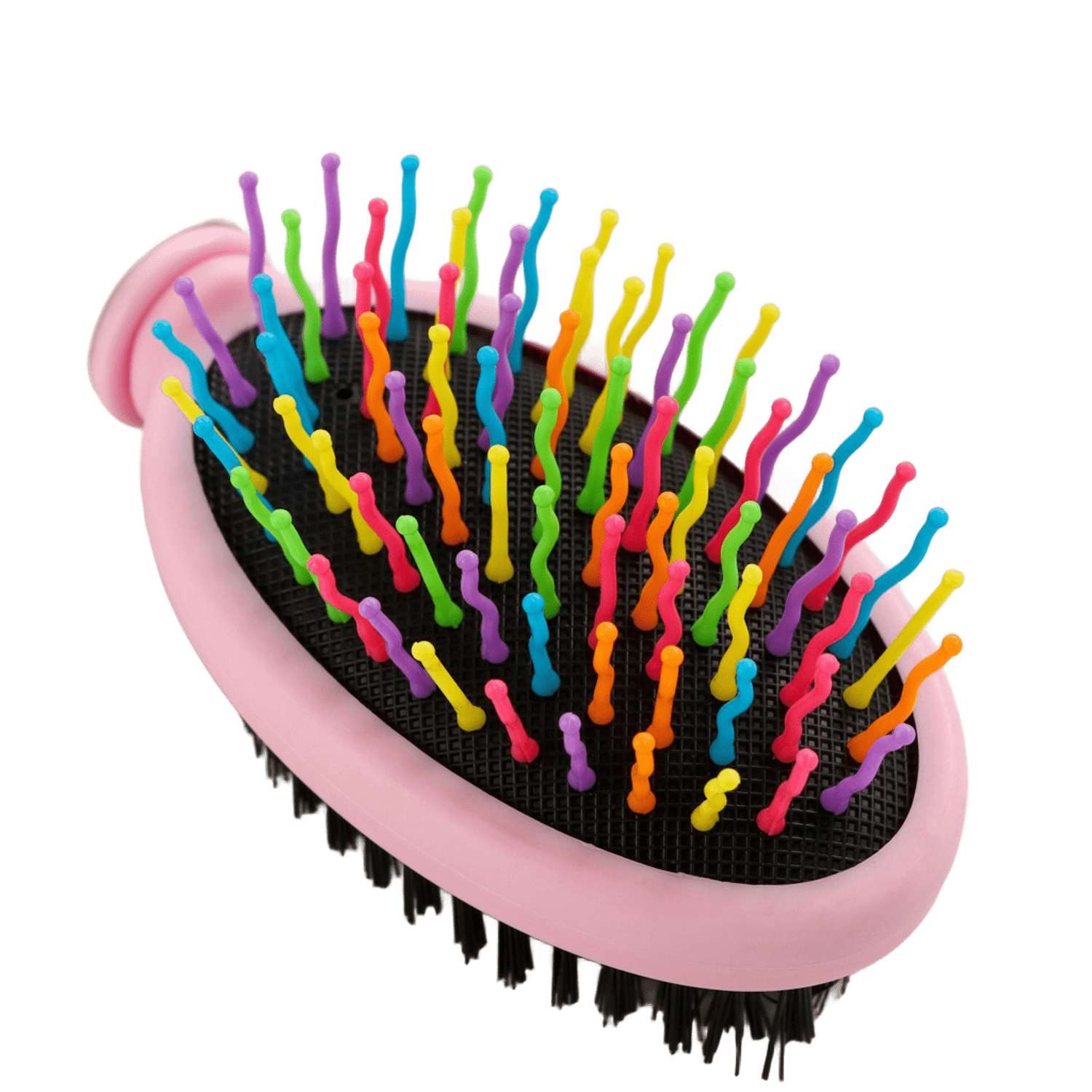 Щетка-расческа двусторонняя Пижон с волнистыми зубьями в ассортименте - фото 8