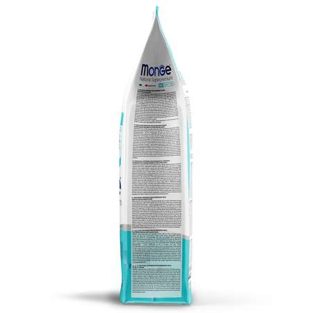 Корм для кошек MONGE Cat Monoprotein стерилизованных треска 1.5кг