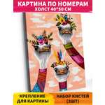 Картина по номерам Art on Canvas Стильные страусы в ассортименте