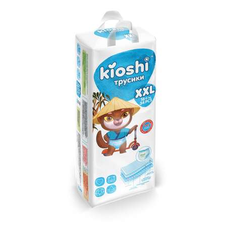 Подгузники Kioshi XXL 34 шт.