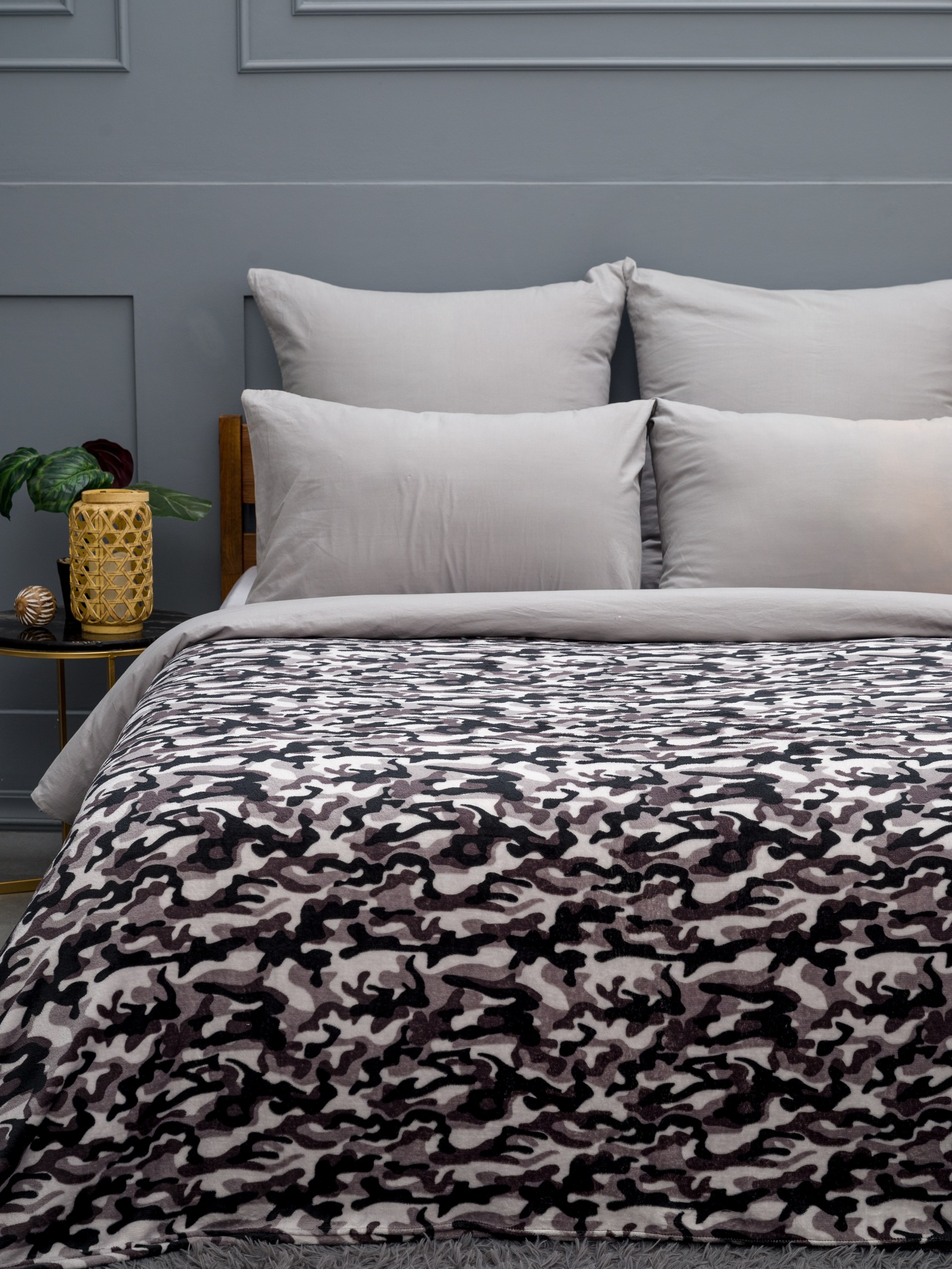 Плед PAVLine Аэро Софт Камуфляж 150 x 200 см - фото 2