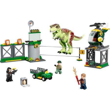 Конструктор LEGO Jurassic World Побег Тираннозавра блочный