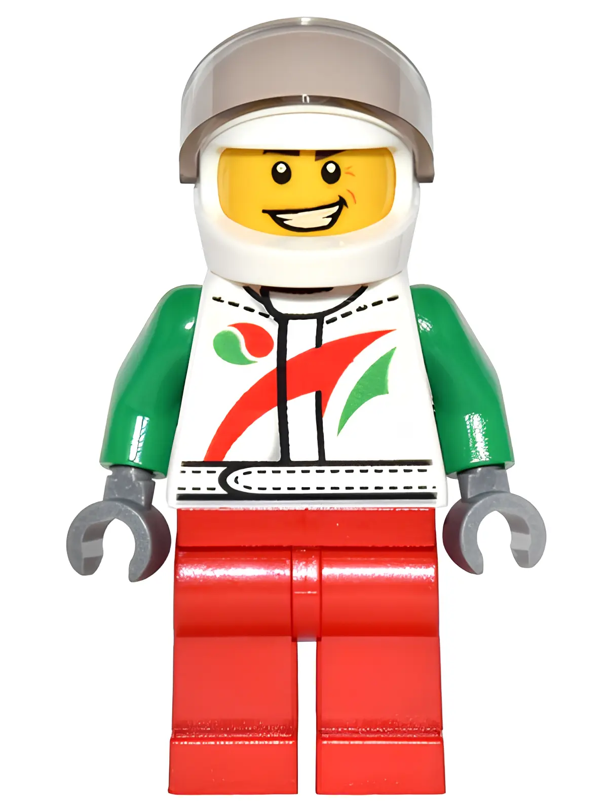 Изображение товара Минифигурка LEGO Octan Jacket с яркой одеждой и выражением лица Изображение товара Минифигурка LEGO Octan Jacket с яркой одеждой и выражением лица
