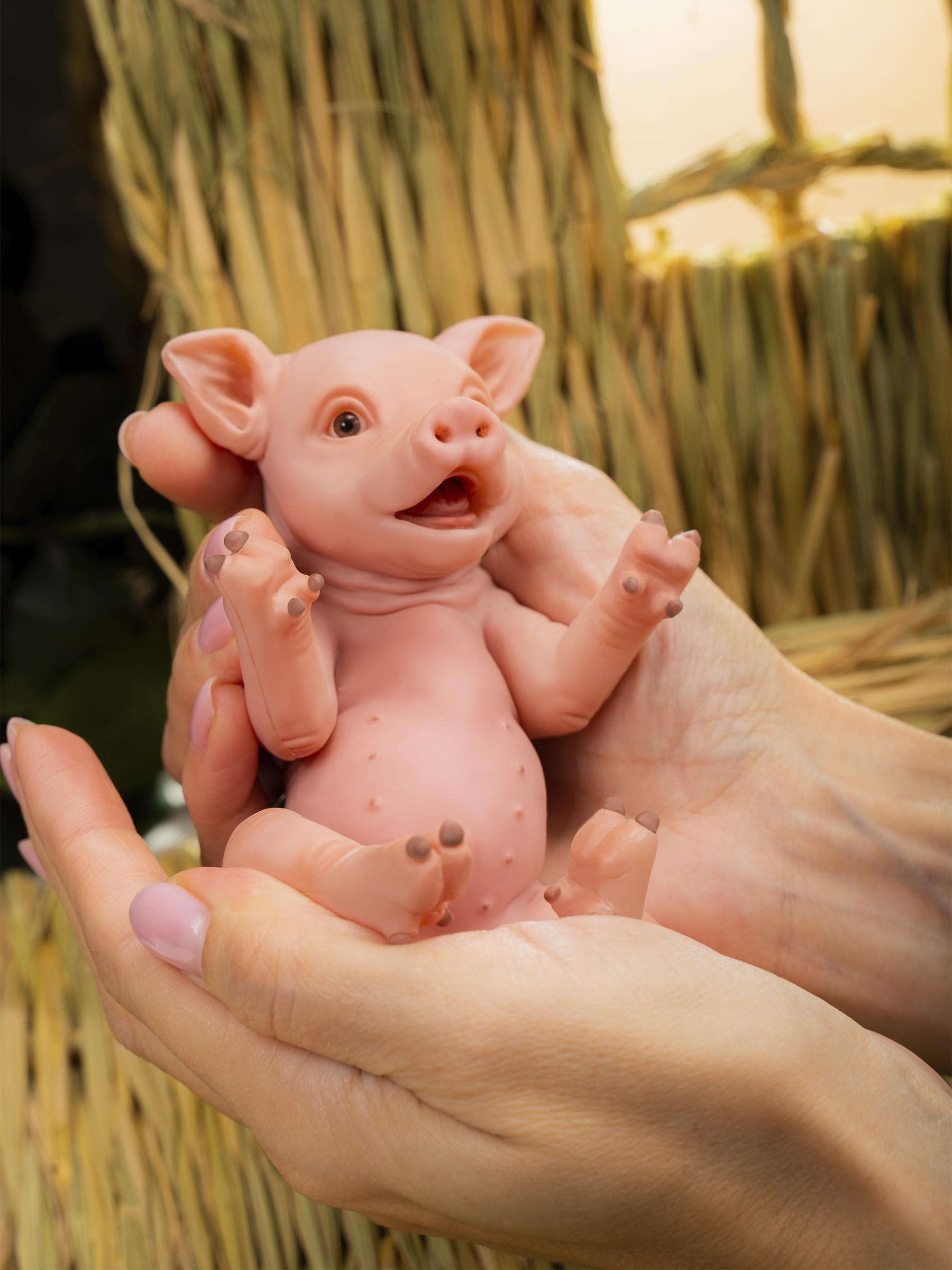 Кукла мини Magic Manufactory Magic Pets Свинка высота 16 см 4631171558326 - фото 16